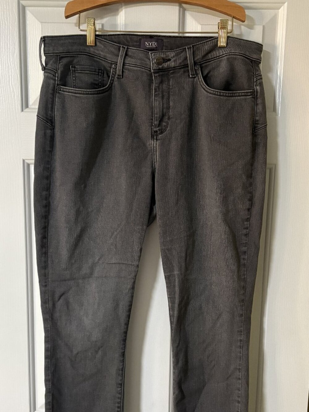 NYDJ Ami Uplift grey jeans, size 12